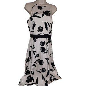 Ann Taylor Sleeveless Midi Floral Dress